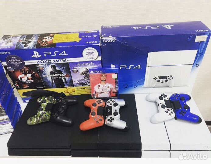 PS4, PS4 slim,PS4 Pro+700 игр,гарантия,рассрочка