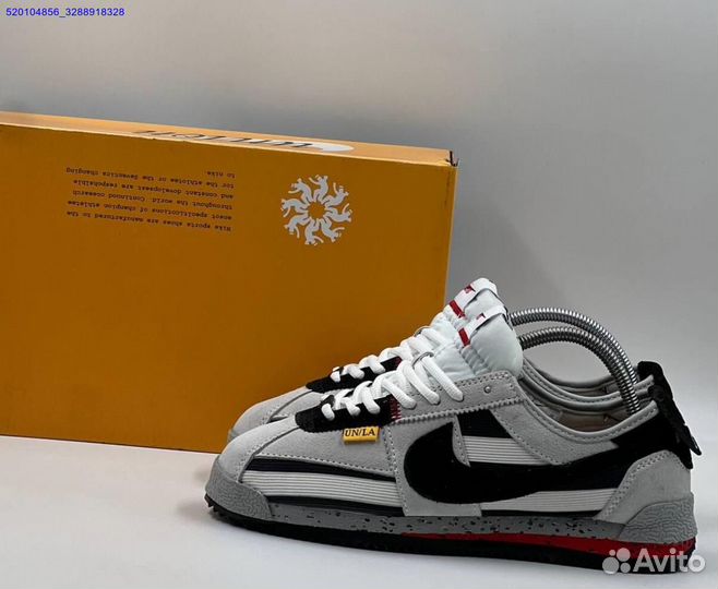Кроссовки Nike Cortez Union Grey (Арт.92950)