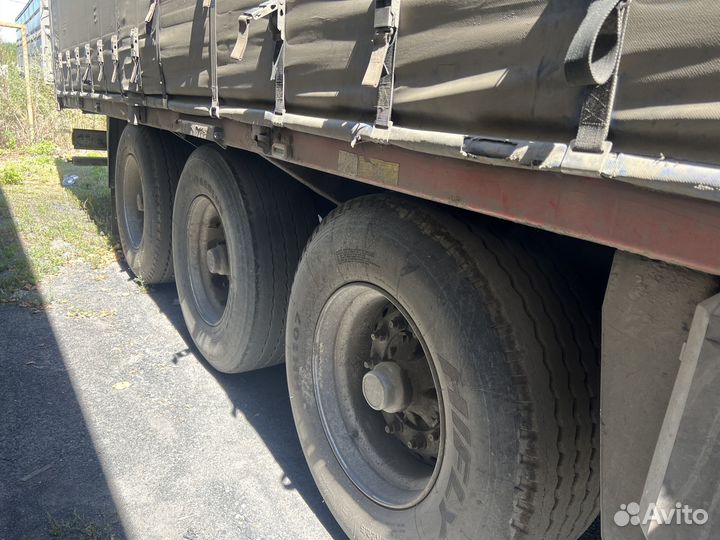 Полуприцеп шторно-бортовой Krone SDP27, 2003