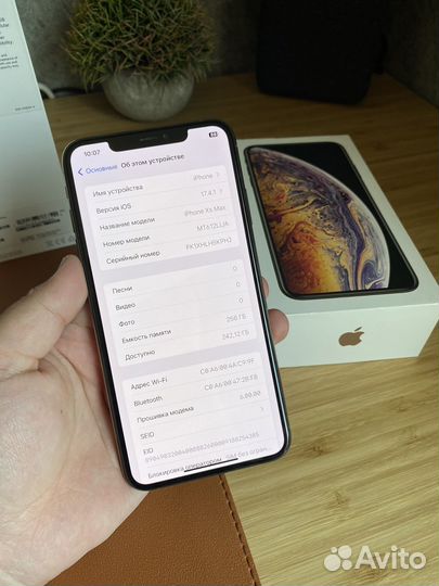 iPhone Xs Max, 256 ГБ
