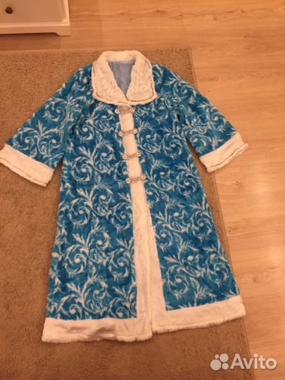 Новогодний костюм снегурочки для взрослого