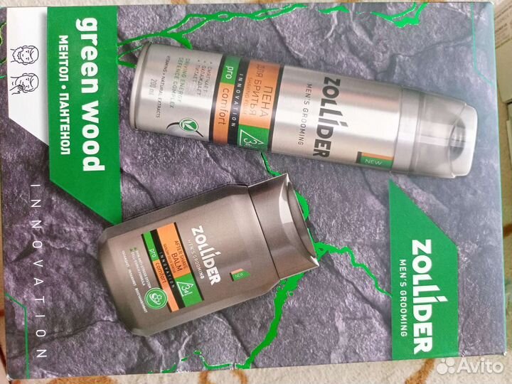 Пена для бритья и бальзам после бритья Zollider