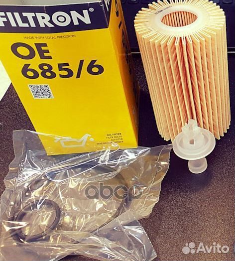 Фильтр масляный toyota Lexus LX, Toyota Land Cr