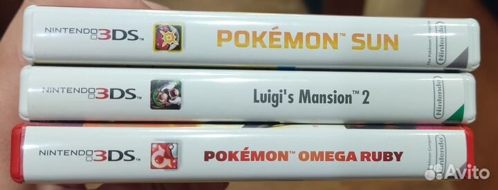 Три игры для Nintendo 3DS