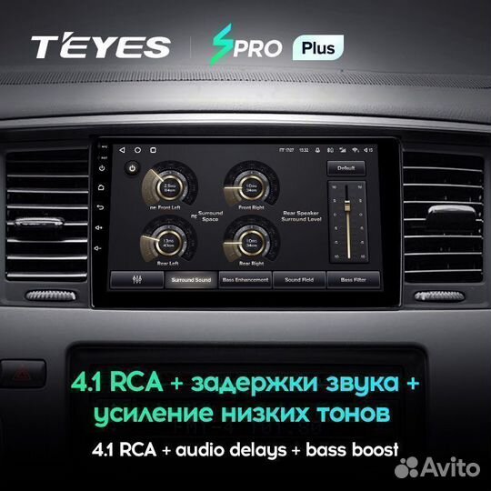 Магнитола Nissan Patrol Y62 spro Plus 6/128