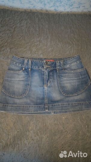Джинсовая юбка