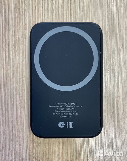 Пауэрбанк беспроводной Gerffins pro для iPhone