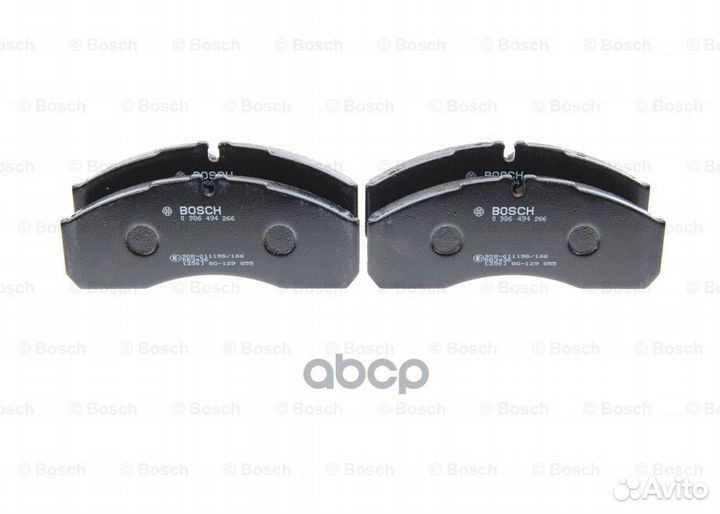 Колодки тормозные дисковые перед 0986494266