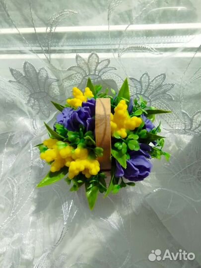 Букет из мыла ручной работы