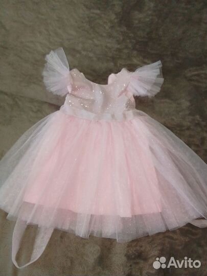 Новогоднее платье для девочки 86 92