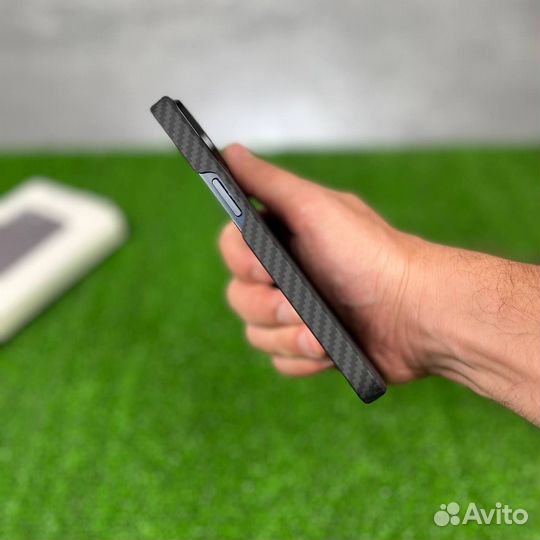 Чехол Pitaka для iPhone 14 - Черный - 1500D