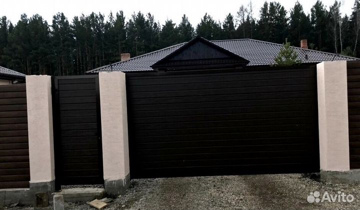 Откатные ворота с гарантией