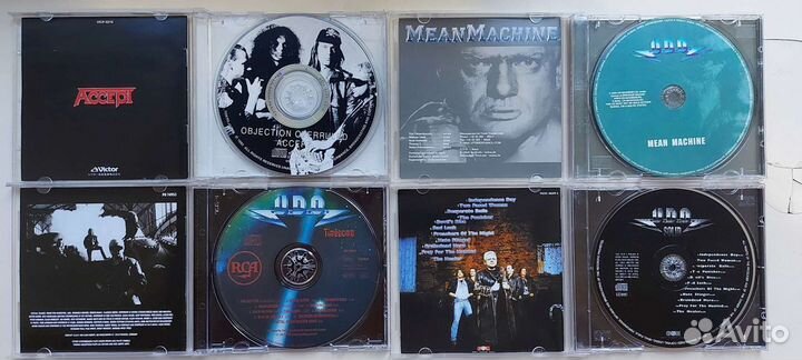 CD: Accept, UDO, Grave Digger, Running wild, Risk