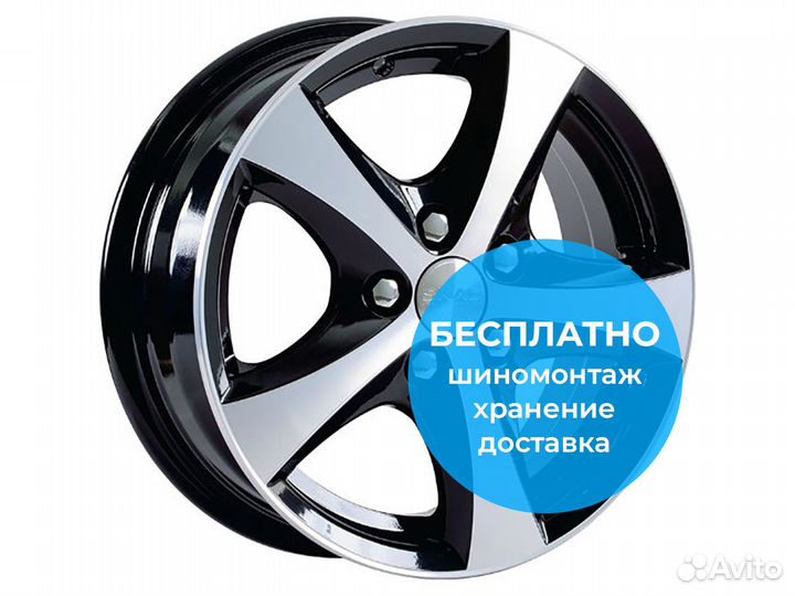 R14 4x98 5,5J ET35 D58,6 Скад Уран-2 алмаз