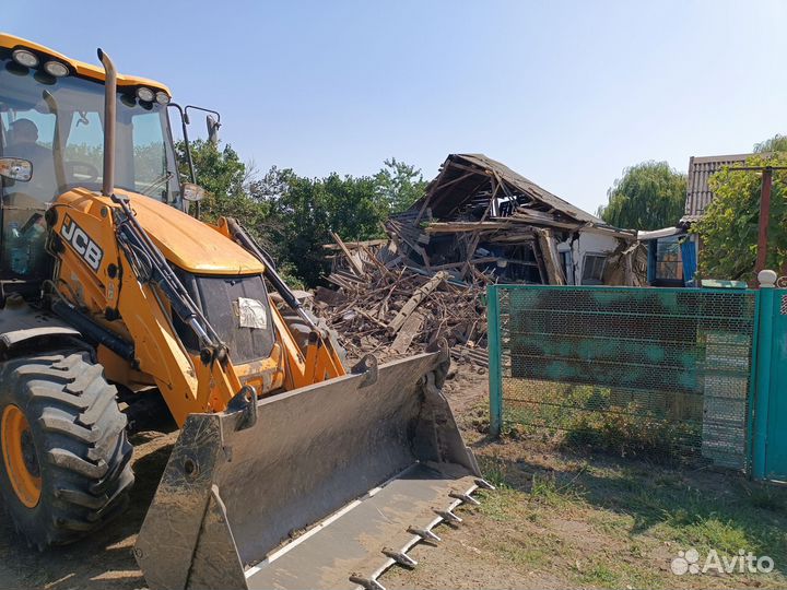 Демонтаж снос дома/зданий