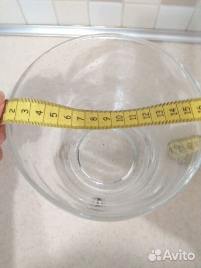 Горшок/кашпо для орхидеи стеклянный прозрачный