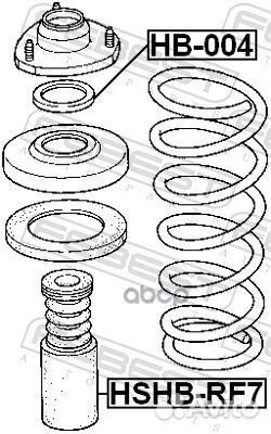 Подшипник амортизационной опоры перед прав лев