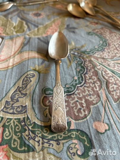 Ложка антикварная 84 проба 1835 г