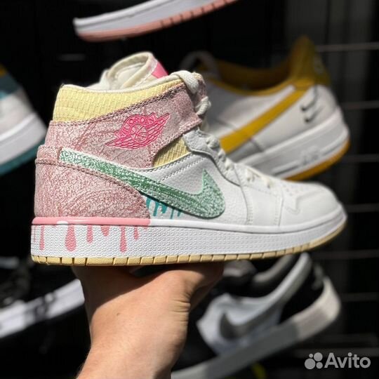 Кроссовки Nike air Jordan 1 (Арт.95566)