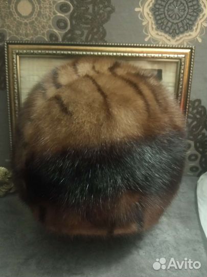 Шапка норковая женская