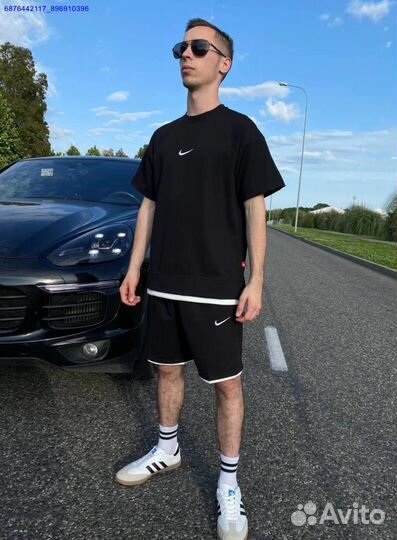 Костюм Шорты и Футболка Nike (Арт.76408)