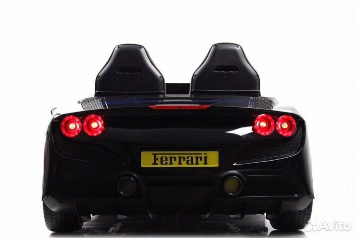 Детский электромобиль Ferrari F111FF Black