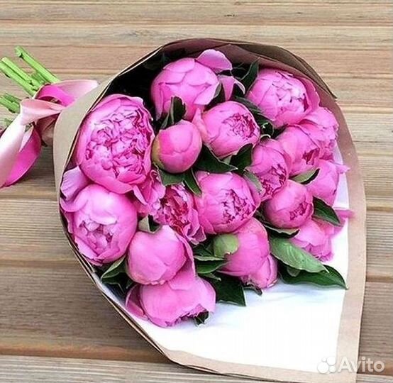 Пионы Розы Доставка