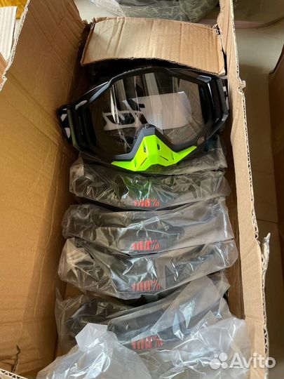 Очки для мотокросса 100% Racecraft