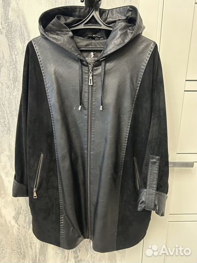 Куртка весна/осень натуральная кожа/замш