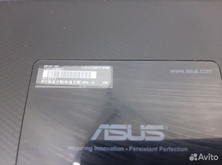 Ноутбук asus X55A-SX101D 2х2.4ггц/4gbddr3/HDD500Gb