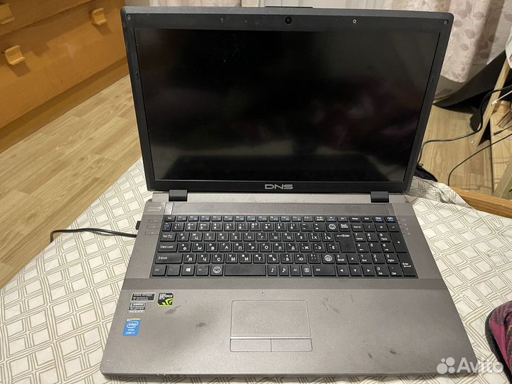 Игровой ноутбук dns w370st