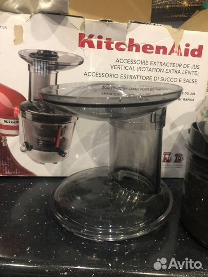 Насадка соковыжималка шнековая kitchenaid, 5KSM1JA