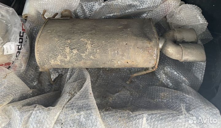 Глушитель от mitsubishi outlander xl