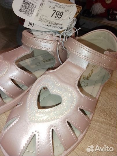 Босоножки для девочки