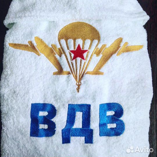 Халат с вышивкой