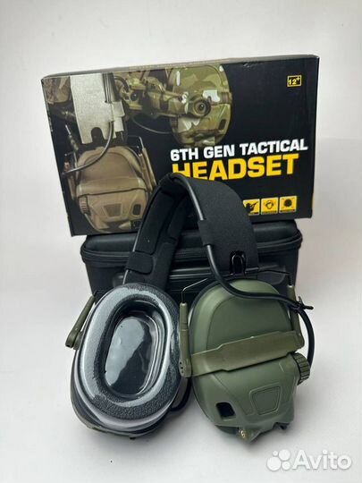 Наушники тактические Headset 6TH GEN tactical с га