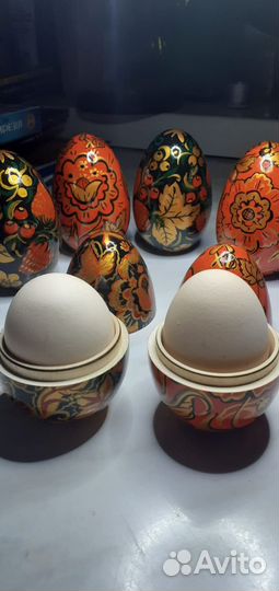 Яйцо пасхальное деревянное