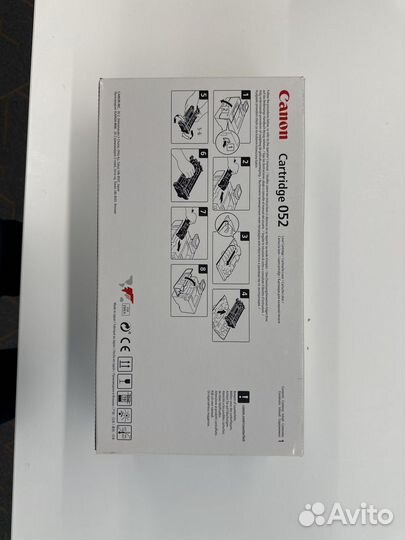 Картридж для принтера canon 052 черный оригинал