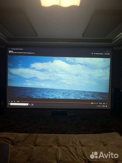 Домашний кинотеатр (частный кинозал)