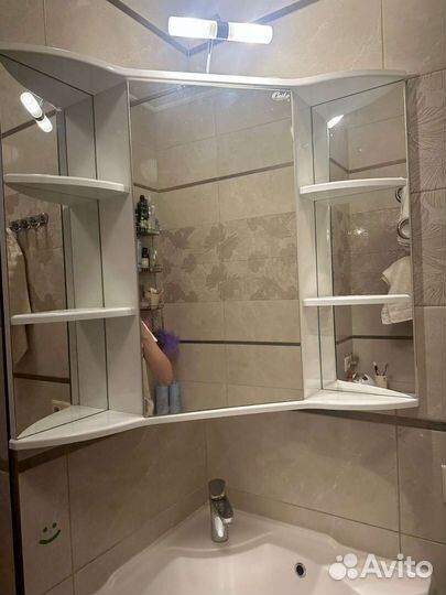 Тумба подвесная в ванную + тумба с раковиной