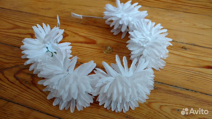 Ободки из цветов