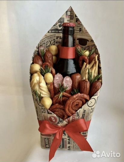 Съедобные букеты для мужчин