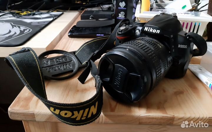 Nikon d3000 + 18-70mm