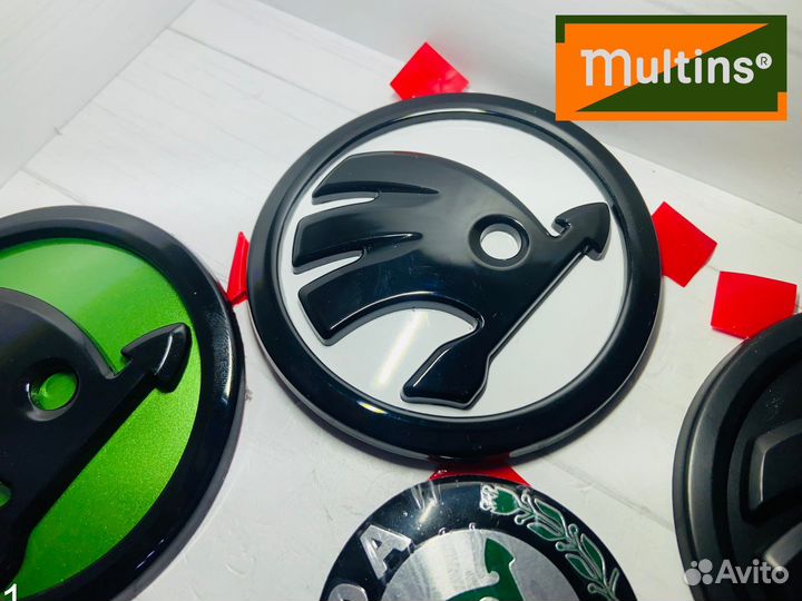 Эмблема skoda octavia