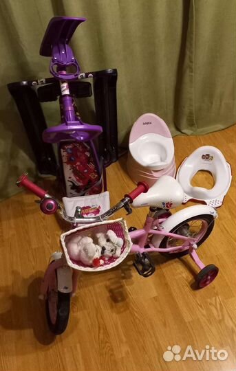 Велосипед, снегокат от 1+