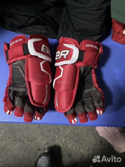 Краги хоккейные bauer