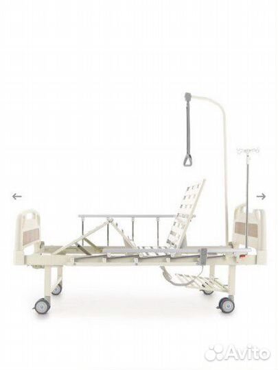 Медицинская кровать механическая с регулировками