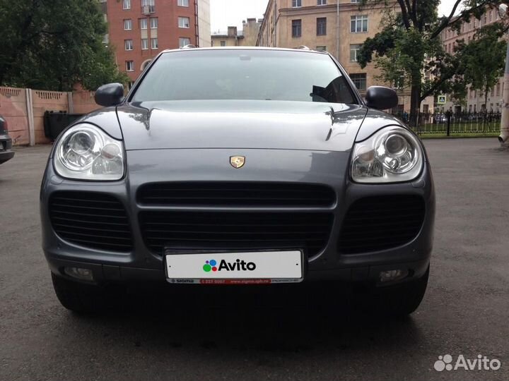 Porsche Cayenne Turbo 4.5 AT, 2003, 106 400 км