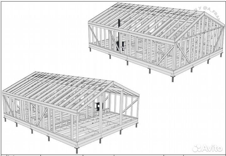 Самый популярный готовый проект барнхаус