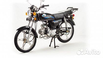 Мопед motoland (мотоленд) Альфа 11 черный